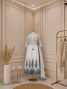 1010 - Block Print Frock Suit